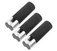 BESTonZON Poids pour Cordons de Stores Enrouleurs, 3 Pièces Noir | Fer et Plastique, pour Cordons de Fenêtres et Réparation de Stores, Finition Mate Élégante