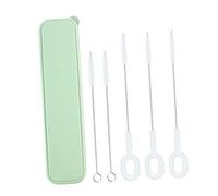 BESTonZON Set de Brosses à Biberon et Paille en Pp, Protège la Surface, Sûr Nettoyer Tasse et Gobelet, pour Nettoyage Quotidien