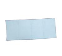 BESTonZON Tapis de Sieste pour Garçon et Filles en Daim Léger et Portable Coton Pp, Maternelle Repos à L'école, Couverture Bleue Confortable