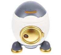 BESTonZON Tirelire pour Garçon et Filles de Fusée en Plastique, Décoration Créative Capacité Suffisante pour Pièces de Monnaie, Cadeau pour Noël Fête des Garçon et Filles