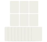 BESTOYARD 12 Pièces Autocollant Antidérapant pour Tapis, Réutilisable, | Fixation Invisible sans Résidu, Anti-enroulement, pour Tapis et Moquettes, Usage Maison, Sols Variés