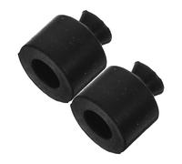 BESTOYARD 2 Pièces Accessoires en Silicone pour Pompe à Vide et Petit Compresseur D'air, Ventouses Stables Antidérapantes, Adaptées aux Applications Industrielles, Noir