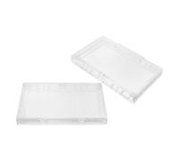 BESTOYARD 2 Pièces Boîtier de Prise Étanche Extérieur, Double, Abs, | Protège Deux Interrupteurs Standards, Joint à Bord Serré, Blanc, pour Pièces Humides et Hôtels