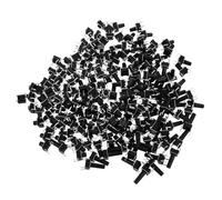 BESTOYARD 200 Pièces Micro-interrupteur à Bouton-poussoir Tactile Miniature 4 Broches Design Compact en Alliage Plastique pour Environnements à Espace Limité et Prototypage