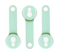 BESTOYARD 3 Pièces Mandoline Multifonction Verte pour Piments et Haricots, | Compacte et Portable, Plastique et Métal, Facile à Nettoyer, pour Pique-niques et Usage Domestique