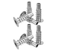 BESTOYARD 8 Pièces Charnière de Réglage pour Rechange de Mobilier pour Canapé avec Double Oreille Appuie-tête Manchon Robuste Installation Facile