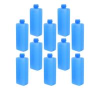 BESTOYARD Bloc Réfrigérant pour Glacières 10pcs, Blocs Réfrigérants pour Air Cooler en Pe Bleu, Refroidissement Rapide et Maintien du Froid, Camping et Bureau, été Sandales Femme