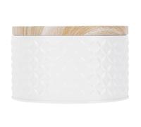 BESTOYARD Boîte à Gâteau en Tôle et Bois pour Garçon et Filles, Boîte de Rangement pour Collations Facile à Transporter, Pratique et Polyvalente pour Fêtes de Noël