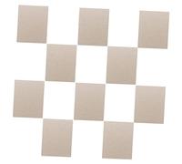 BESTOYARD Couvercle pour Micro-ondes en Feuille de Mica Haute Température, Lot de 10 Pièces, Protection la Brûlure et Isolation, Adapté pour Usage Domestique, Couleur Argenté