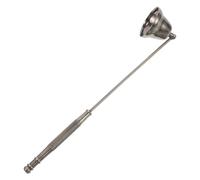 BESTOYARD Éteignoir Bougie Élégant et Sécurisé Long Manche Vintage en Acier Inoxydable Extincteur à Flamme de Bougie pour Cérémonies D'église et Dîners Romantiques