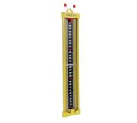 BESTOYARD Manomètre de Pression en Alliage de U Haute Précision Tube en Verre et Caoutchouc pour Pipelines Industriels, Performance Stable en Divers Environnements