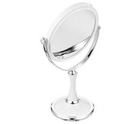 BESTOYARD Miroir de Maquillage Rotatif Recto Verso 6 Pouces Grossissant 1:2 Éclairage LED Tactile pour Usage de Table et Coiffure