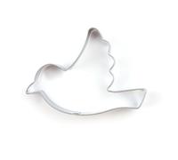 BESTOYARD Moule à Gâteau en Acier Inoxydable Anti-rouille Forme Colombe 4 Pcs pour Pâtisserie Maison ou Boutique Professionnelle Revêtement Antiadhésif