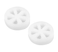 BESTOYARD Moule Silicone Fromage 2 Pièces Format Réduit D18 Moule à Chocolat et Fondant DIY Solide pour Usage Domestique et Atelier Pâtisserie