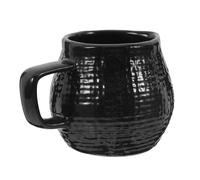 BESTOYARD Pichet à Lait en Céramique Noir 150 Ml avec Anse Facile à Porter, Design Élégant et Polyvalent Cuisine et Restaurants Occidentaux