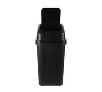 BESTOYARD Poubelle Compacte à Déchets Couvercle Pivotant pour Salon Cuisine en Plastique Solide Style Moderne Grosse Capacité