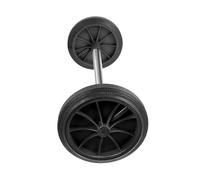 BESTOYARD Roue de Poubelle en Plastique pour Remplacement, Stable et Facile à Manœuvrer, 1 Set pour Poubelle Domestique ou Sénior