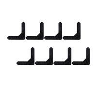 BESTOYARD Rubans Adhésifs Antidérapants 8 Pièces Fixation Pratique sans Trace pour Tapis et Sols en Caoutchouc Noir Adaptés pour Chambre et Salon