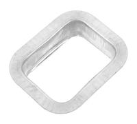 BESTOYARD Sortie de Gouttière Gouttière de Drainage Alliage d'Aluminium 60X80Mm pour Mur Extérieur de Villa, Système de Gouttière, Protection contre les Dégâts d'Eau