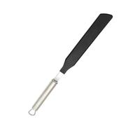 BESTOYARD Spatule à Pâtisserie Manche en Nylon Noir en Acier Inoxydable 304 Haute Résistance et Prise en Main pour Cuisson et Décoration de Gâteaux