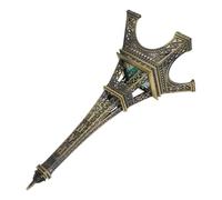 BESTOYARD Statue LED Tour Eiffel en Alliage de Zinc Lumière Nocturne Chaleureuse, Décoration Chic pour Chambre ou Mariage, Modèle Architectural Élégant et Fonctionnel Style Aléatoire