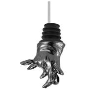 BESTOYARD Verseur de Vin et Tête de Rhinocéros en Alliage de Zinc Léger Bouchon pour Bouteille, Design Créatif Adapté aux Bars et Restaurants