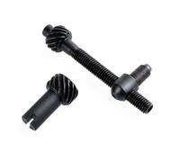 BESTOYARD Vis de Réglage en Métal Noir pour Tronçonneuse Chinoise, Tendeur de Chaîne Solide Surface Lisse, Anti-Corrosion, pour Entretien et Réparation