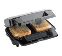 Croque-gaufre-gril 3en1 900w noir/inox - Bestron - ASG90XXL -
