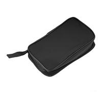 Besttoolifes Housse de transport en toile noire pour multimètre, imperméable, antichoc, sac de rangement de protection souple, convient pour multimètres numériques, tailles S, M, L