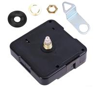 Besttoolifes Kit de remplacement de mouvement d'horloge à quartz avec tige de 13 mm - Moteur silencieux pour réparation d'horloge murale bricolage et projets personnalisés - Crochet en métal inclus