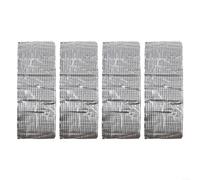 Besttoolifes Lot de 4 bandes anti-collision pour porte de garage | Mousse haute densité, autocollante, protection contre les rayures pour les murs