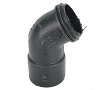 Besttoolifes Makita 416497-7 Buse anti-poussière de rechange compatible avec ponceuse à bande 9403, raccord coudé en plastique noir pour une collecte efficace de la poussière dans l'entretien des
