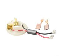 Besttoolifes Porte-balais de carbone 638845-2 avec balais de charbon pour Makita CB440 BDF446 BDF456 BHP446 BHP456 DDF446 DDF456 DHP446 DHP456 Pièces de rechange pour réparation de moteur