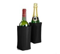 Besttoolifes Refroidisseur de vin glacé, accessoires de vin, manchon refroidisseur de bouteille de vin, sac de congélation, refroidisseur de bouteille de vin de gel, refroidisseur de tequila de vodka
