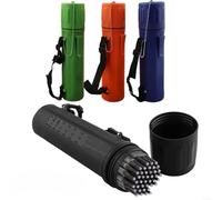 Besttoolifes Tube de rangement pour électrode de soudure - Avec sangle de transport - Indicateur d'échelle de mesure (noir)