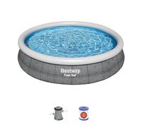 BESTWAY - Piscine autoportante Fast Set - Ronde - D366x76cm