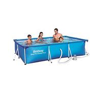 Bestway 56411 Piscine rectangulaire Bleu 300 x 201 x 66 cm