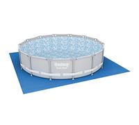 Bestway Tapis de sol Flowclear carré pour piscine hors sol 488 x 488 cm 58003