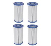Bestway 58012 Cartouche de filtration pour piscines Taille III (4 pieces)
