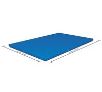 BESTWAY Couverture pour piscine 259 x 170 cm, bleu 58105