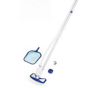 Bestway 58234 Kit de Nettoyage pour Piscine, Aspirateur, Épuisette, Tuyau, Manche Alu 4 X 60 cm