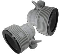 Bestway 58236 - Intex 10722 - Lot de 2 adaptateurs pour pompe filtre de 32 à 38 mm