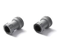 Bestway 58236 Lot de 2 Adaptateurs diamètre 38/32 Filetage exterieur