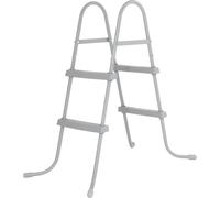 Bestway 58430 Échelle blanche d’accès pisicine à quatres marches 84 cm