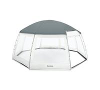Bestway Dôme de protection pour piscine ronde 600×600×295 cm