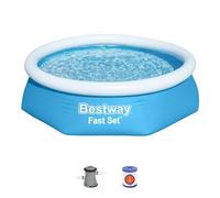 Bestway Piscine gonflable Fast Set Ø 244 x 61 cm Bleue 1880 L