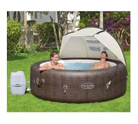 Bestway Auvent de spa Lay-Z-Spa 183x94x109 cm, auvent de pare-soleil, parasol,, auvent de bain à remous G