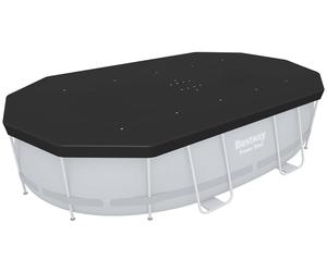 BESTWAY Bâche 4 saisons pour piscine hors sol Power Steel ovale 427 x 250 cm 58425