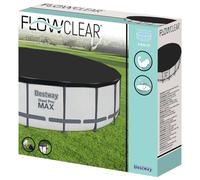 Bestway bâche de couverture de piscine Flowclear Fast Set 555 cm