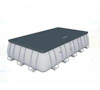 Bestway Bâche de Protection pour Piscine rectangulaire 549 x 274 x 122 cm pour Piscine